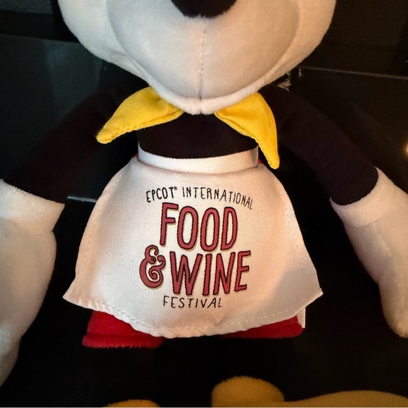 Disney Mickey Mouse Chef Plush – 2018 EPCOT International Food & Wine Festival - Picture 4 of 4